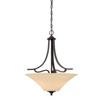 Elk Home 20-Inch Wide Treme Pendant, Traditional, Espresso