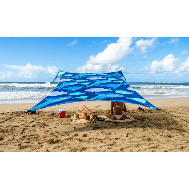 Carpa de playa portátil Neso 213 x 213 cm Sand Anchor UV50+
