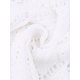 thumbnail image 5 of Conjunto de 2 piezas de cobertura con escote en V, top corto y falda con abertura para mujeres INSPIRE CHIC, talla XS, blanco, 5 of 6