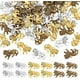 thumbnail image 1 of 60 colgantes de animales de león de 3 colores, estilo tibetano, estilo vaquero occidental, para joyería, pulsera, collar, manualidades., 1 of 5