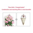 thumbnail image 2 of Enredadera de rosas artificiales, tubo de calefacción montado en la pared de vid de flores falsas, techo de decoración de sala de estar interior, planta de vid de flores de plástico (2 rosas de champán para colgar en la pared) ILoveMilan  JM, 2 of 5
