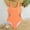 D2-Orange, variant on ATOGUTA Girls One Piece Swimsuits Quick Dry Beach Swimwear Bathing Suit for Beach Black, Size 11-15