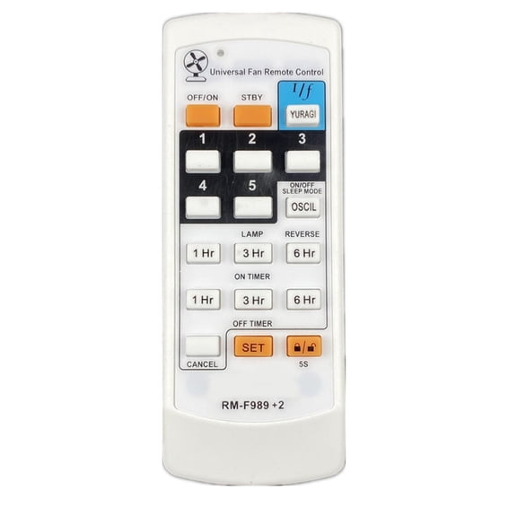 Electric Fan Remote Control for RM-F989 2 Universal Ceiling Fan Directly Replacement Remote Controller Accessories