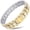 Silver & Gold (2X Strength), variant on Bracelets for Men — EllipseMAX Designed in USA & Patent Pending — Premium Titanium Mens Bracelet & Adjustable Length (Black)