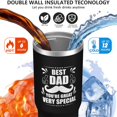 thumbnail image 4 of 1pc Dad - 1 30oz Tumbler with Straw & Handle - Insulated Stainless Steel Cup | Holiday Gift for Man Women (Christmas, Valentine's, Birthday), 4 of 8