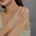 thumbnail image 5 of HomeKingdee Cute Cat Playing with Pearl Adjustable Ring - High Quality Fashion Jewelry for Women, 5 of 5