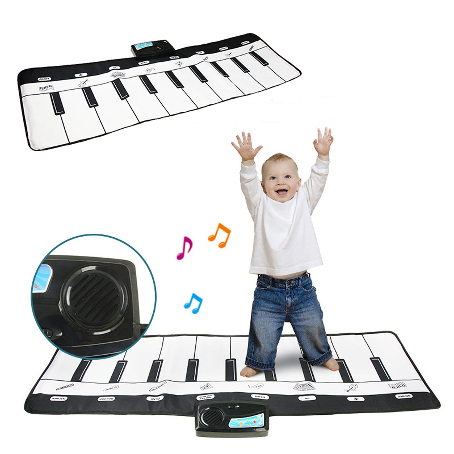Electronic Musical Mat Keyboard Carpets Baby Piano Play Mat Kids