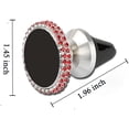 thumbnail image 2 of Bling Car Phone Holder Universal Magnetic Air Vent Car Phone Mount, 2 of 5