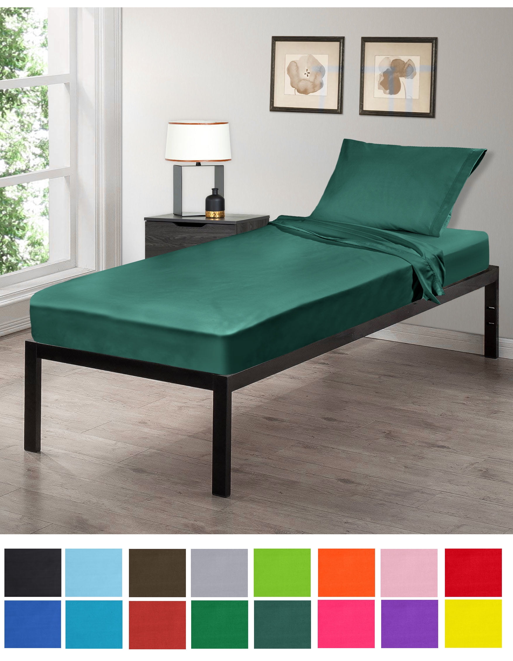 Gilbins 30" x 75" Cot Size 3Piece Bed Sheet Set, Made of Ultra Soft