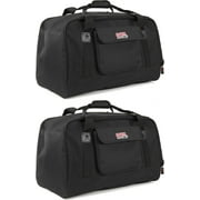 Gator GPA-TOTE10 Heavy-Duty 10-Inch Speaker Tote Bags (2-Pack) - Durable, Padded, Waterproof Storage for DJ, Pro Audio, and PA Systems Accessories