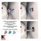 thumbnail image 3 of Accesorio para Tubo de Manguera Plumb Pak Keeney K857-30 con Cubierta Cromada, 3 of 6