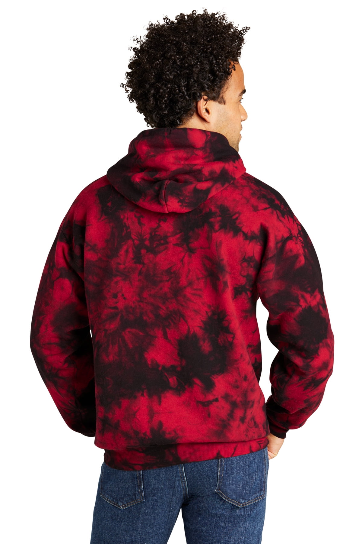 Port & Company Crystal Tie-Dye Pullover Hoodie, Product