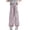 Light Purple1, variant on KIDSFASHION Girls Cargo Pants Korean Style Loose Fit Breathable for Autumn School Outdoor Activities 2T-14