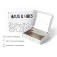 thumbnail image 4 of HAUS AND HUES Vintage Prints Wall Art - Oil Paintings for Wall Decor Captivating Landscape and Mountain Scenes to Bring the Outdoors Indoors (24x36 Framed Beige), 4 of 6