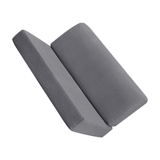 mmirethe RV Dinette Cushion Covers Easy Fitted Dark Stretch Slipcover Seat Sofa RV Elastic Gray Dark Gray