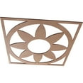 thumbnail image 2 of Ekena Millwork 22"OD x 7 5/8"ID x 3/8"T Blume Wood Fretwork Pierced Ceiling Medallion, Wood (Paint Grade), 2 of 3