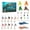 C, variant on OIUR 2025 Fishing Lure Advent Calendar 24-Day Countdown Box with Surprise Baits Holiday Countdown Decor Christmas Gift for Men Boys Anglers