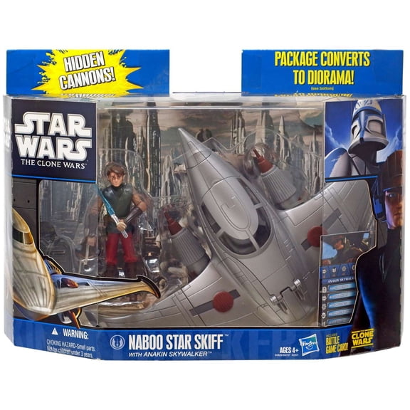 Star Wars-lucas Star Wars Fig & Veh Anakin & Naboo Skiff