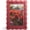 Red, variant on 5x7 Picture Frame with Mat for 4x6, Wavy Edge Wooden Real Glass Photo Frame for Tabletop and Wall Hanging, Red, 1 Pack