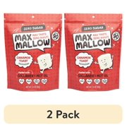 (2 pack) Know Brainer Max Mallow Cinnamon Toast - Guilt-Free & Zero Sugar Marshmallows -Low Carb and Zero Fat