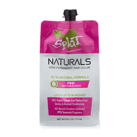 Splat Naturals 30 Wash Purple Hair Color Semi Permanent Purple