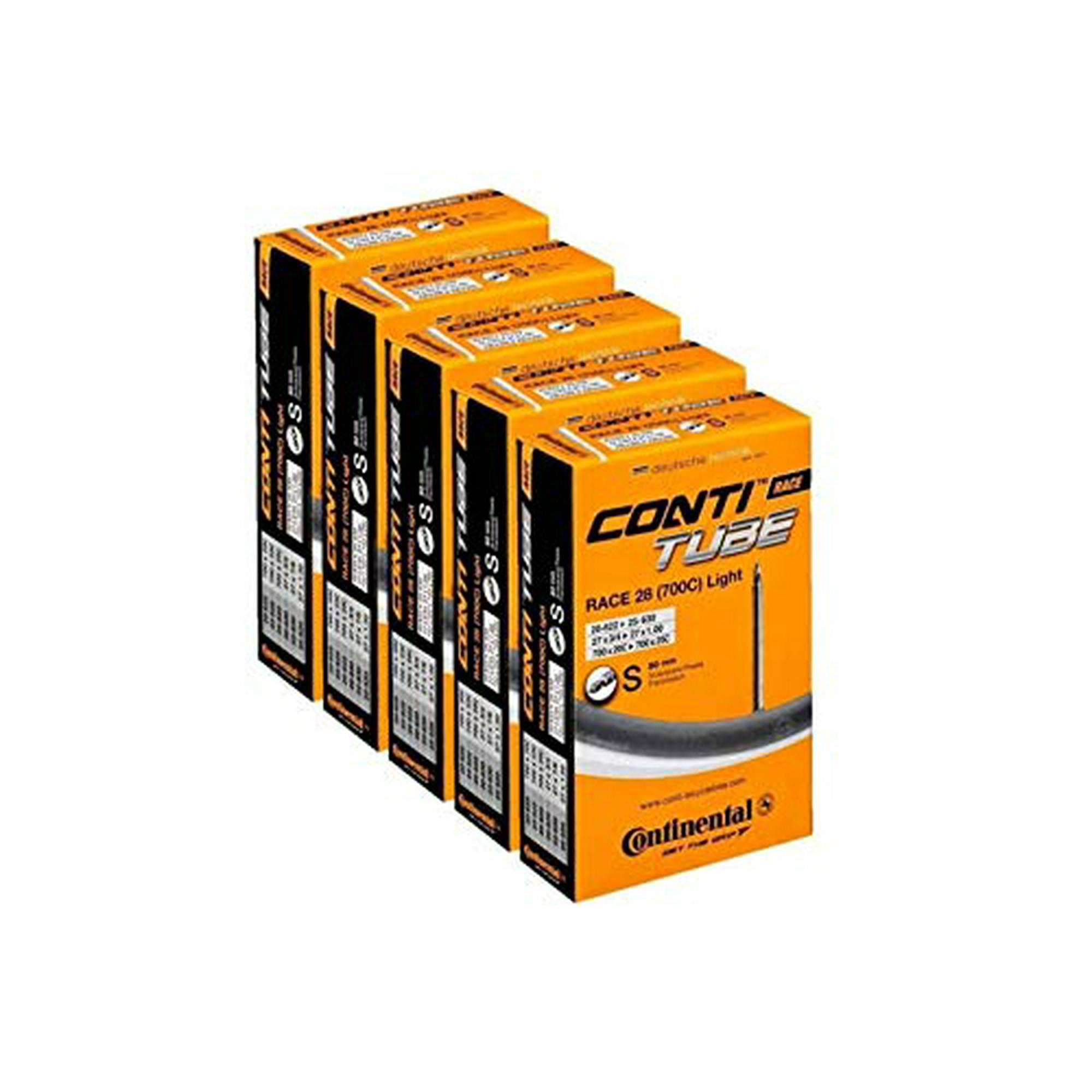 Continental Race 28 Light 700x20-25c Bicycle Inner Tubes, 80mm