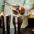 thumbnail image 6 of SWETRACE Cup Shape 1Set Golden Jigger for Bartending with Measurements Home Use, 6 of 8