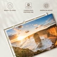 thumbnail image 6 of Elephant Stock Twelve Apostles Beach Sunrise Wall Art - Horizontal Canvas Wall Art - Living Room Wall Decor - Nature Canvas - Gray And Blue Decor - 12" x 8", 6 of 8