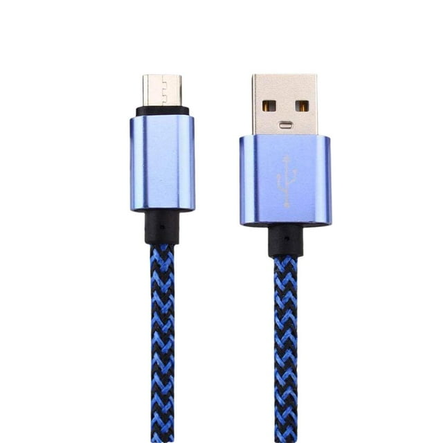 Nylon Braided Fast Charging Data Cable High Speed Transmission Durable and Flexible in Multiple Colors