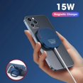 thumbnail image 2 of Magnetic Wireless Charger with Stand 15W Fast Charging Pad Compatible for  13/12/12 Pro Max / Mini, 2 of 8