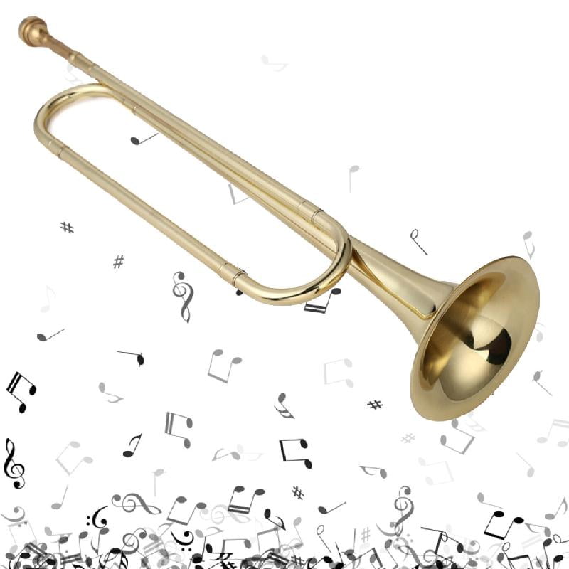 Zeiwohndc Students Trumpet Lightweight Bugle Trumpet Durable Practical Music Instruments