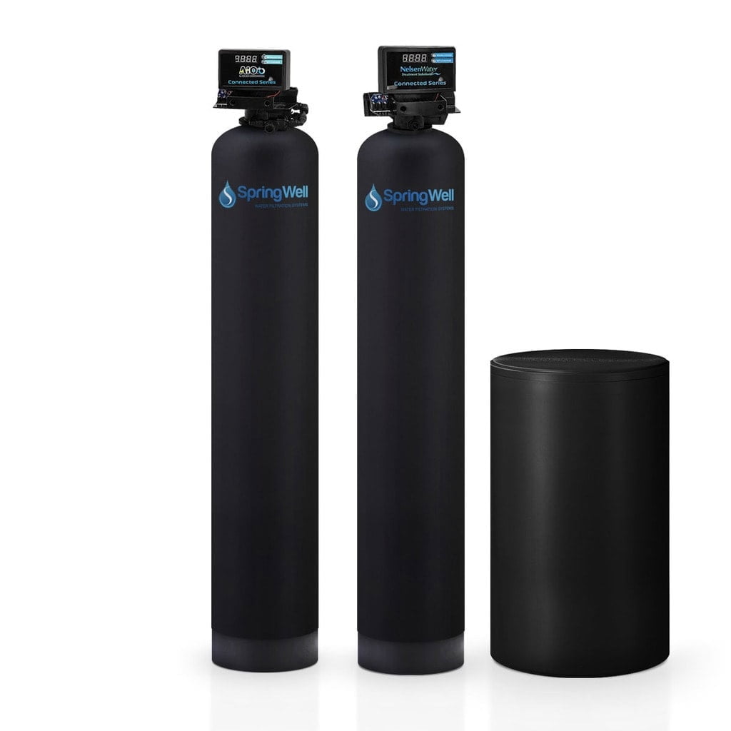 SpringWell Well Water Filter and Salt Based Water Softener 46