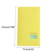 thumbnail image 3 of Hariumiu Business Card Book Holder, Portable Business Name ID Credit Card Holder Rack Book Case Organizer Card Photocard Photo Album, 3 of 12