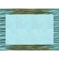 thumbnail image 1 of Ahgly Company Machine Washable Indoor Rectangle Transitional Green Area Rugs, 2' x 3', 1 of 7