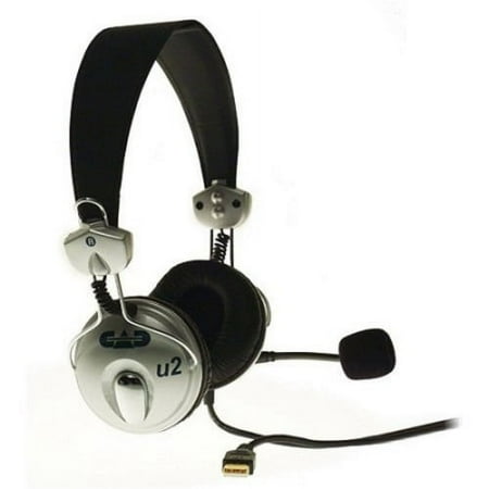 UPC: 0631922103656 | CAD Audio USB Stereo Headphones with Microphone  Black