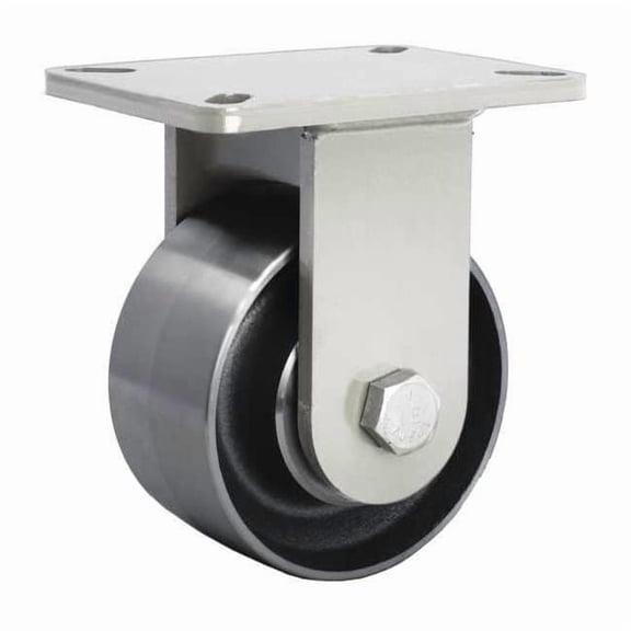 Hamilton Plate Caster, Rigid, Heavy-Duty, 3500 lb. R-SECJ-6FSH