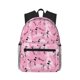 thumbnail image 1 of Disketp Cartoon Poodle Dog Mochila Ligera Clásica con Múltiples Bolsillos, Mochila Casual para Hombre y Mujer, Ideal para Escuela, Trabajo y Viajes, 1 of 6