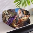 thumbnail image 3 of 1pc Jesus Print Blanket, Soft Warm Throw Blanket Nap Blanket For Couch Sofa Office Bed Camping Travel, Multi-purpose Gift Blanket For All Season, 3 of 4