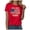 Watermelon Red, variant on enyan 250 Anniversary USA Shirt Women 4th of July Shirts American Flag Tshirt Patriotic Tee Independence Day Top Tshirts for Women Watermelon Red,S