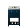 thumbnail image 2 of Water Creation Madalyn 24"W Wood Single Bathroom Vanity in Monarch Blue/White, 2 of 8