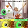thumbnail image 4 of Alarm Clock for Kids Toddlers, Cute Touch Night Light with 6 White Noise Sound Machine, Ok to Wake Clock for Kids, 4 of 5