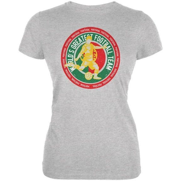 World Cup Portugal Soccer World's Best Football Team Juniors Soft T Shirt
