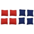 thumbnail image 1 of JUNWELL Ensemble de 8 Sacs de Grains de Maïs Résistants aux Intempéries (Rouge et Bleu), 1 of 5