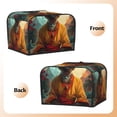 thumbnail image 3 of Fotbe Moonlit Hairless Cat Monk for Four Slice Toaster Cover, Fingerprint Protector, Super Soft Appliance Cover And Dust Cover,Bread Dust Cover & Fingerprint Protection, 3 of 7