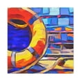 thumbnail image 1 of Life Buoy in Bloom - Canvas, 1 of 10