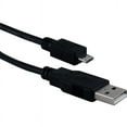 thumbnail image 2 of QVS 2-Meter USB Male to Micro-B Male High-Speed Data Cable, 2 of 2