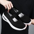 thumbnail image 5 of Willtoo Orthopedic Dress Shoes for Women Arch Support Non Slip Slip on Work Shoes Wide Knitted Mesh Stretch Server Shoes Soft 2026 New Foam Shoes, 5 of 6