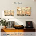 thumbnail image 4 of Elephant Stock Postcard World Map Wall Art - Horizontal Multi Panel Canvas - Living Room Wall Decor - Hobbies And Lifestyle Multi Panel - Beige And Orange Decor - 33" x 20", 4 of 8