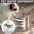 thumbnail image 2 of CAROOTU 2L Automatic Electric Pet Water Fountain Cat/Dog Drinking Dispenser with Filter, 2 of 7