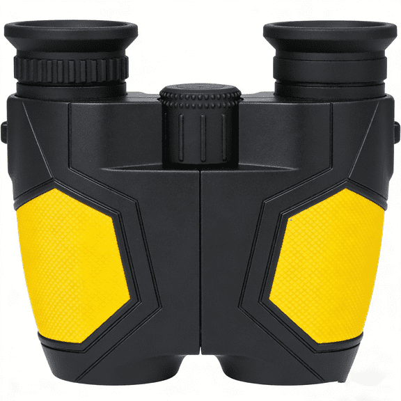 LAKWAR Binoculars , 12x25mm Compact Binoculars for Adults and Kids with Low Light Vision for Bird Watching Traveling Hiking Hunting Wildlife Football Game